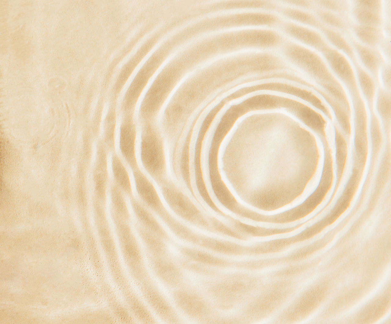 Golden Water Ripples