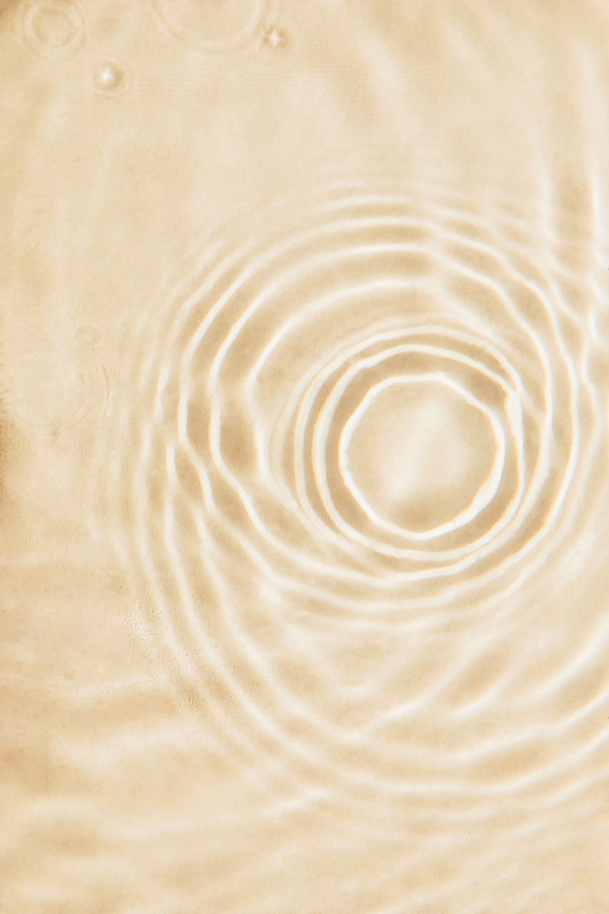 Golden Water Ripples