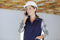 Construction site visitor