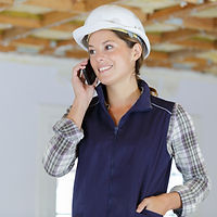 Construction site visitor