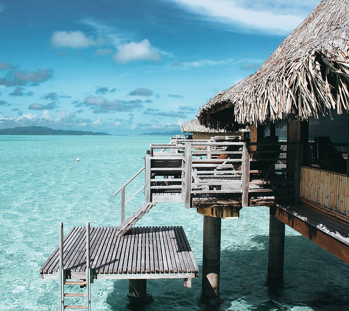 Overwater Bungalow View