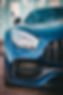 Coche de lujo azul