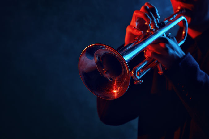 Playing Trumpet