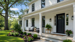 A shady southern porch in the Arkansas summer.