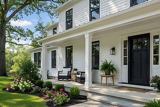 White home exterior representing home buying guidance