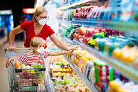 Grocery Shopping with Mask