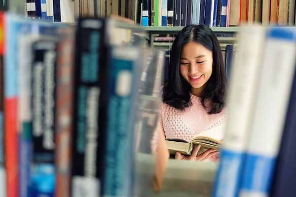 Woman Enjoying a Book