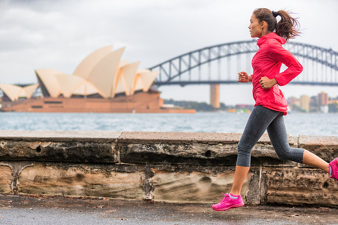 Running in Sydney