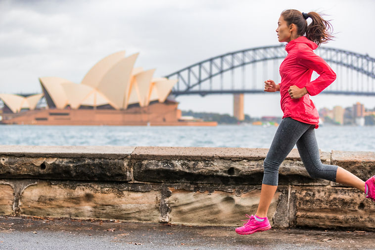 Running in Sydney