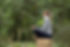 Meditation in a forest