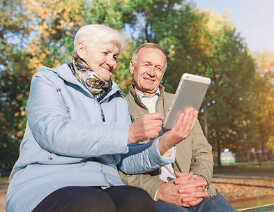 Elderly couple