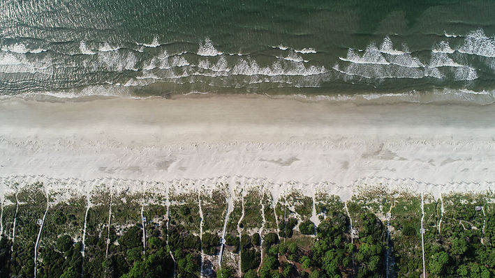 Aerial View of Beach