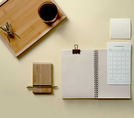Desk Essentials Arrangement