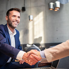 People shaking hands