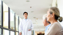 Healthcare professionals in an outpatient clinic insured by Gaylord Insurance.