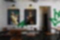 Graffiti on Paintings