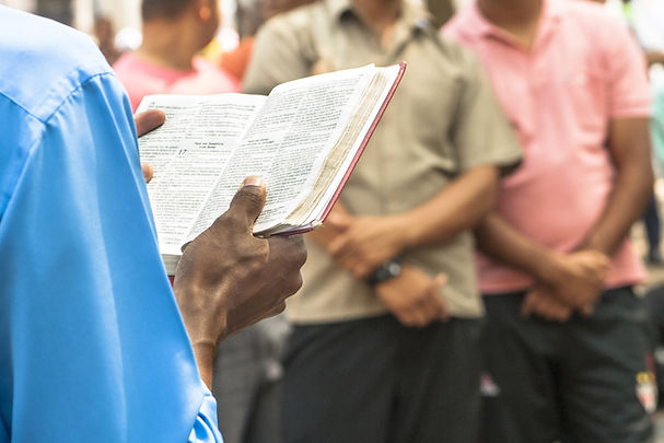 Reading a Prayer Book