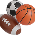 Three Sports Balls