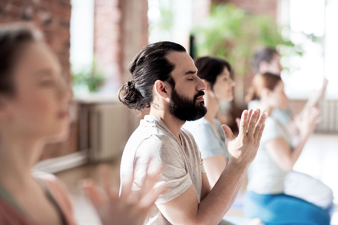 Sessão de Yoga