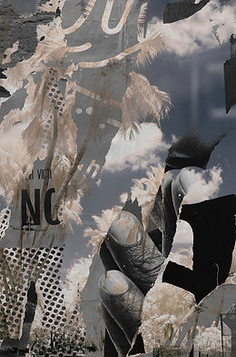 Layered Abstract Collage