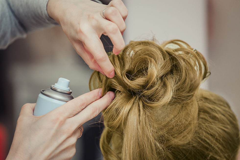 Hair Styling Process
