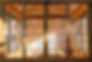 Wood Framed Glass Door