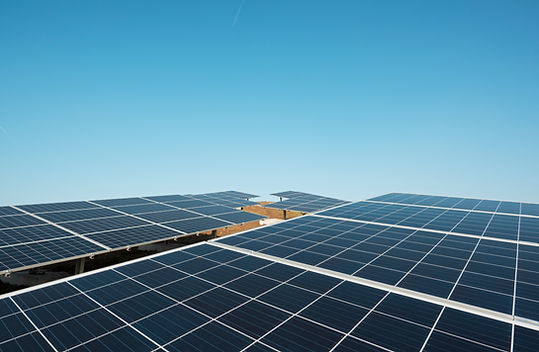 New solar farm constructed on former waste dump