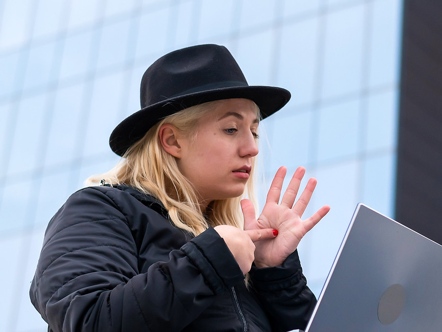 Sign Language on Video Call