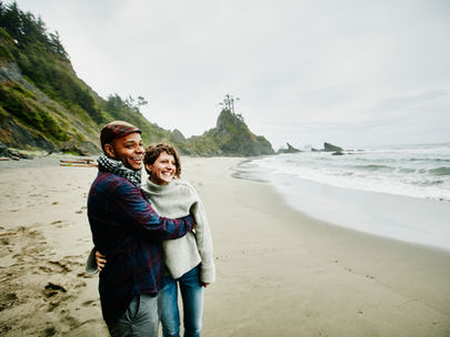 Couple on Vacation; Media by WiX