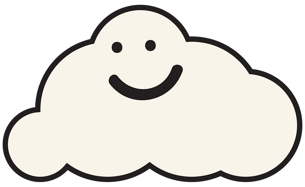 Smiling Cloud Icon