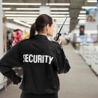 Security Guard in Uniform