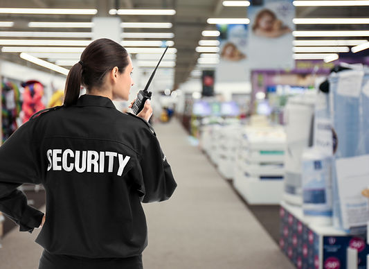 Security Guard in Uniform