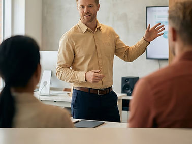 Office Presentation Scene