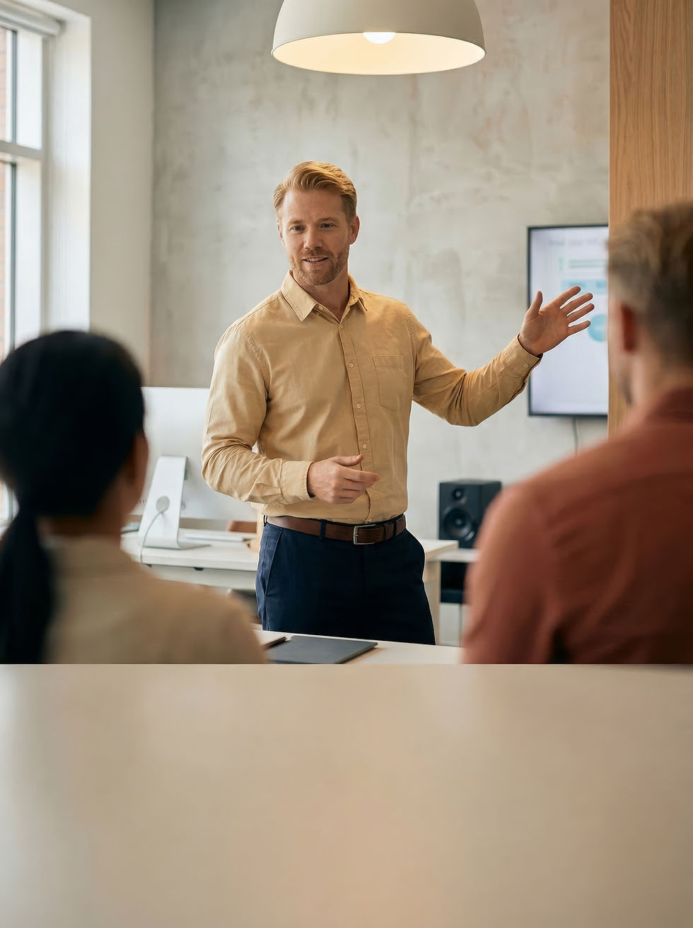 Office Presentation Scene