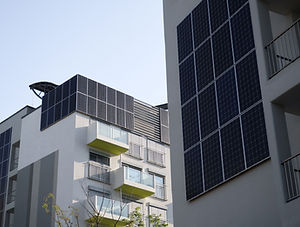 Edifícios de aquecimento solar