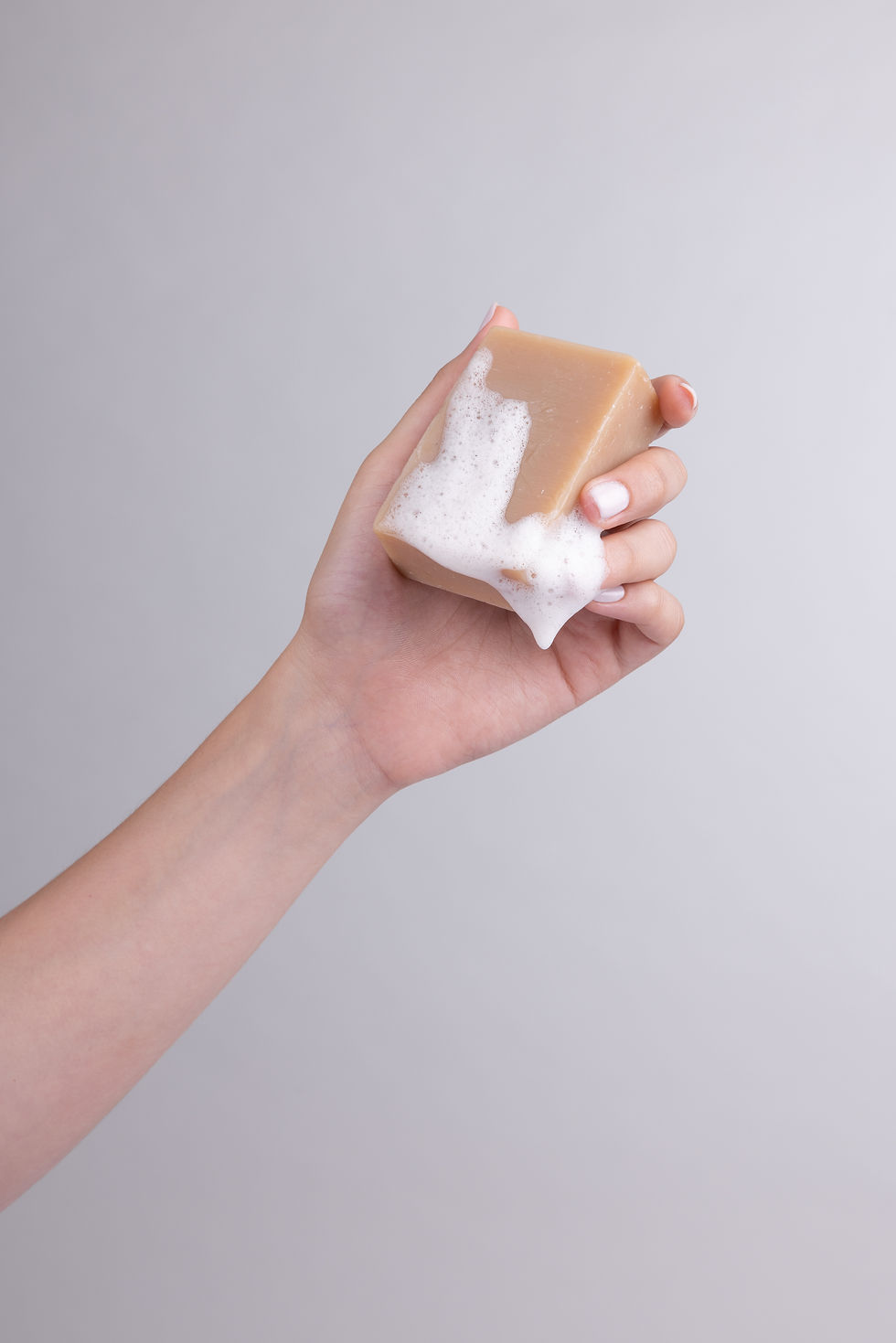 Hand Holding Soap