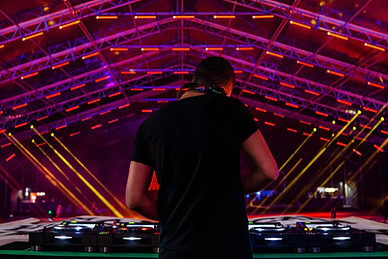 DJ em ação
