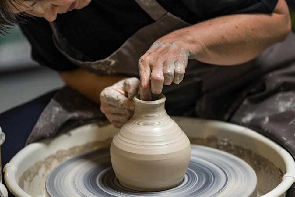 Shaping Pottery