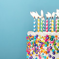 Birthday Cake with Candles