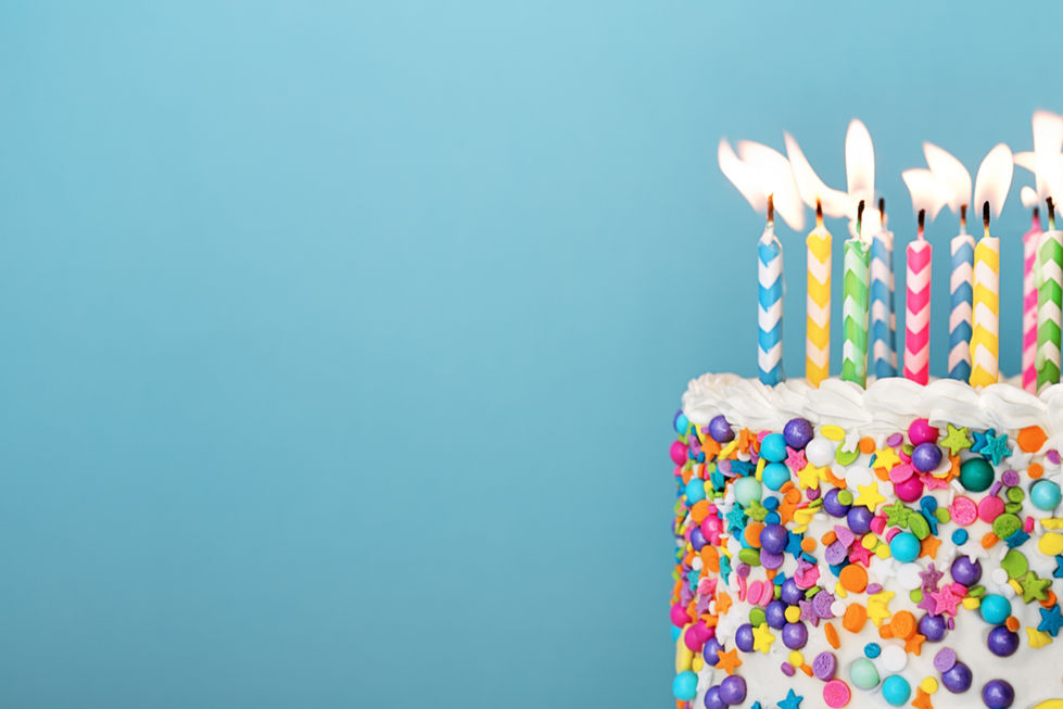 Birthday Cake with Candles
