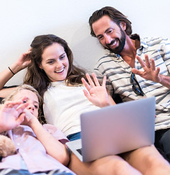 Virtual Family Therapy Session