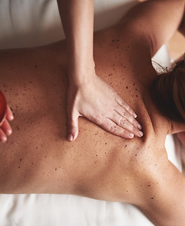 Massage à l'huile