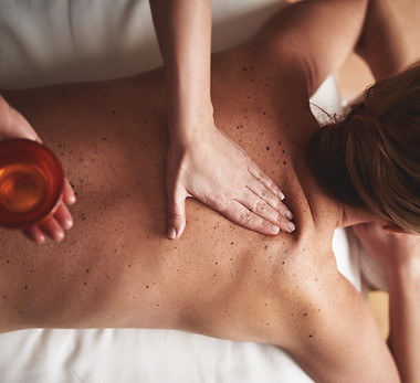 Massage à l'huile