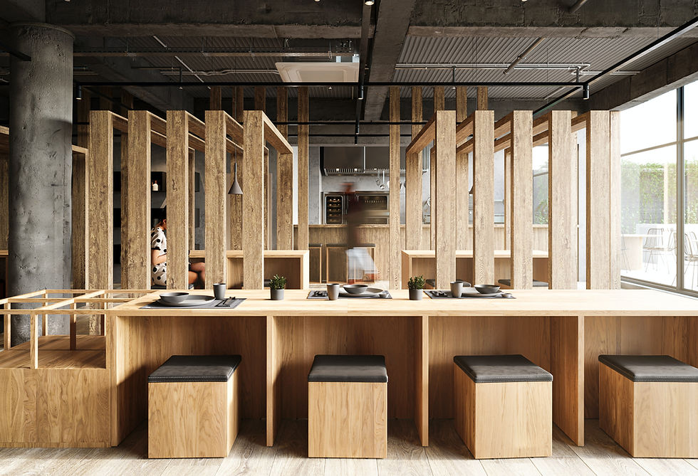Modern Ahşap İç Mekan