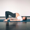 Pregnant woman doing yoga