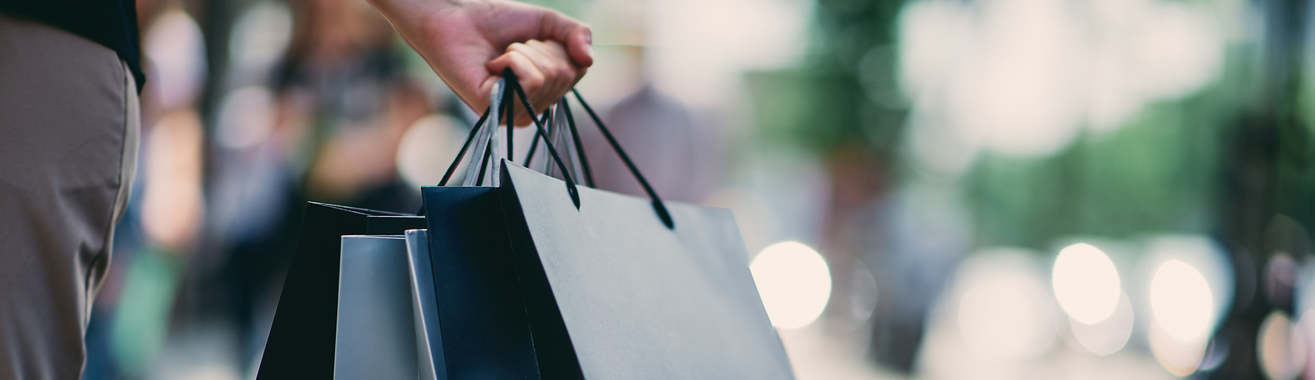 Shopping Bags Outdoors