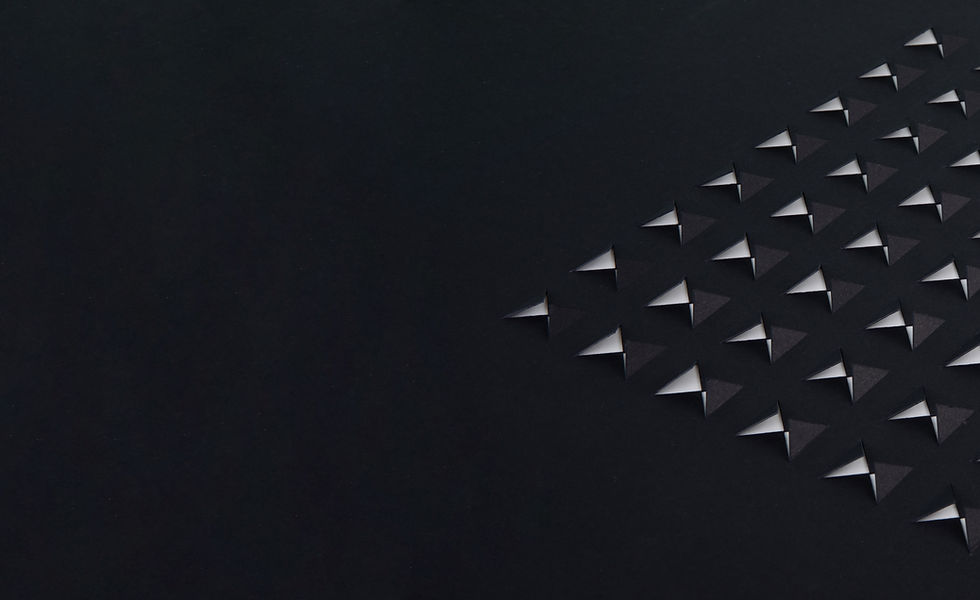Diseño geométrico negro
