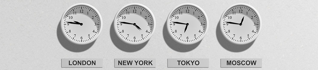 Relojes de zona horaria