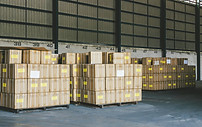 Boxes in Warehouse Storage