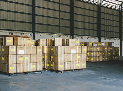 Almacén con cajas